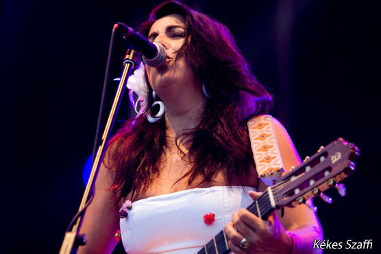 Amparo Sanchez (E) koncert fotók - Sziget 2010