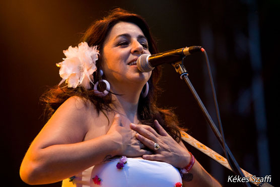 Amparo Sanchez (E) koncert fotók - Sziget 2010