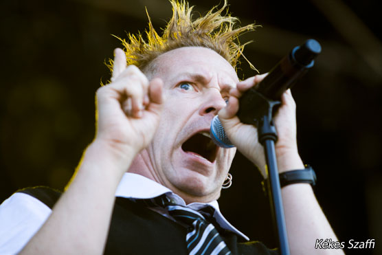 Public Image Limited Sziget 2010 koncert fotók - John Lydon/Johnny Rotten